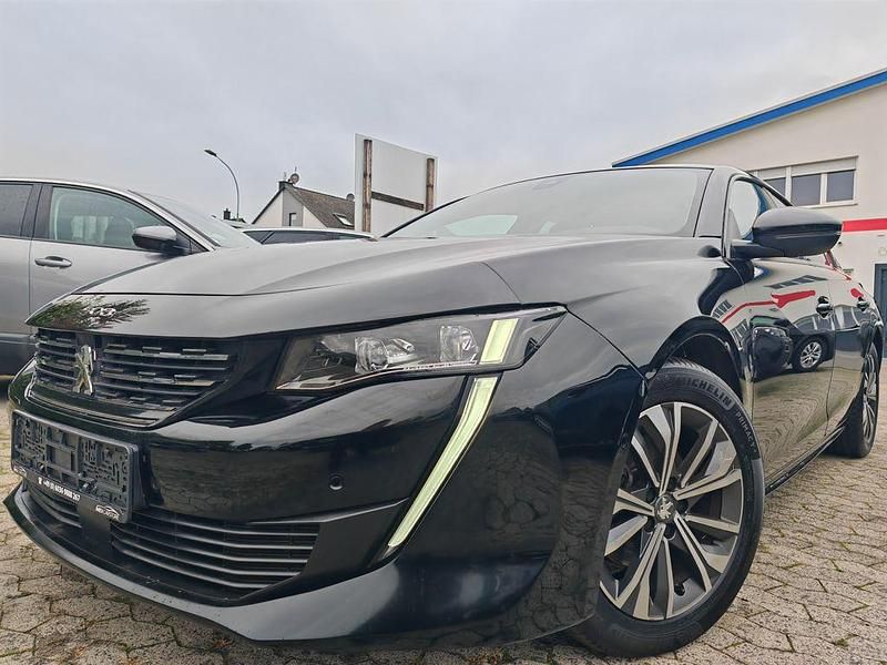 Schwarz Gebraucht 2022 Peugeot 508 Allure Limousine | 16.660 € (Superpreis) - Bild 1/4