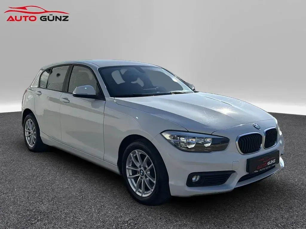 Gebraucht BMW 116 Advantage 109 PS (80 kW) 2015 Weiß Kleinwagen