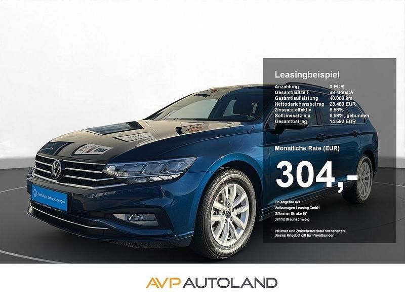 Aquamarinblau Gebraucht 2023 VW Passat Business Kombi | 23.480 € (Fairer Preis) - Bild 1/4