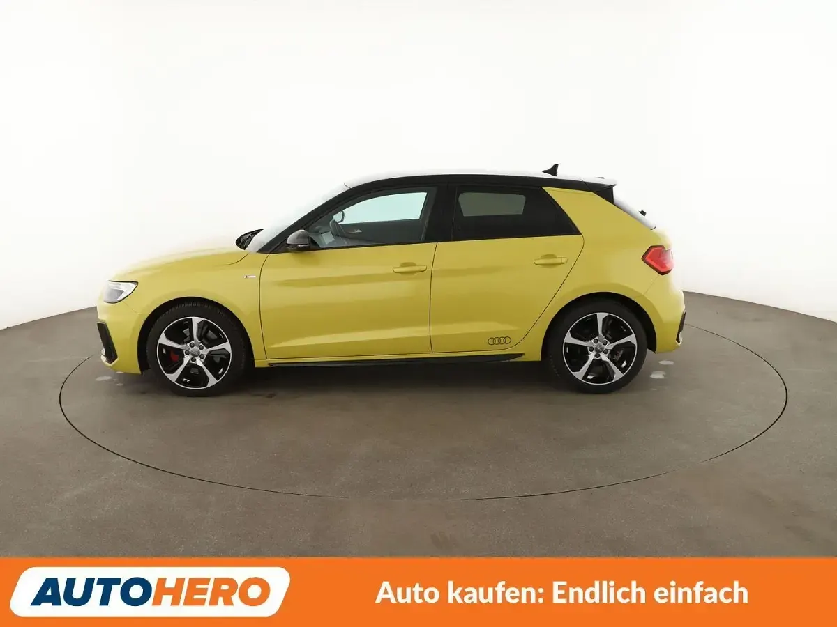Używany Audi A1 S-Line 200 KM (147 kW) 2019 Żółty SUV