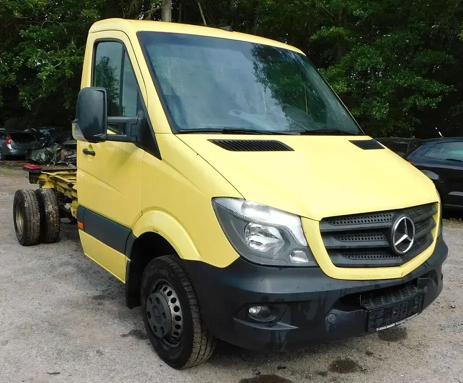 Gebraucht Mercedes Sprinter 163 PS (119 kW) 2018 Gelb Van