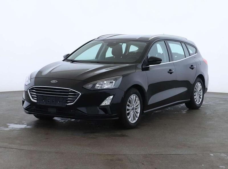 Schwarz Gebraucht 2021 Ford Focus Titanium Kombi | 16.666 € (Fairer Preis) - Bild 1/4
