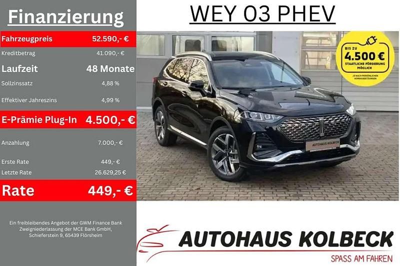 Neu Wey 03 Lux 442 PS (325 kW) 2025 Snow white metallic SUV