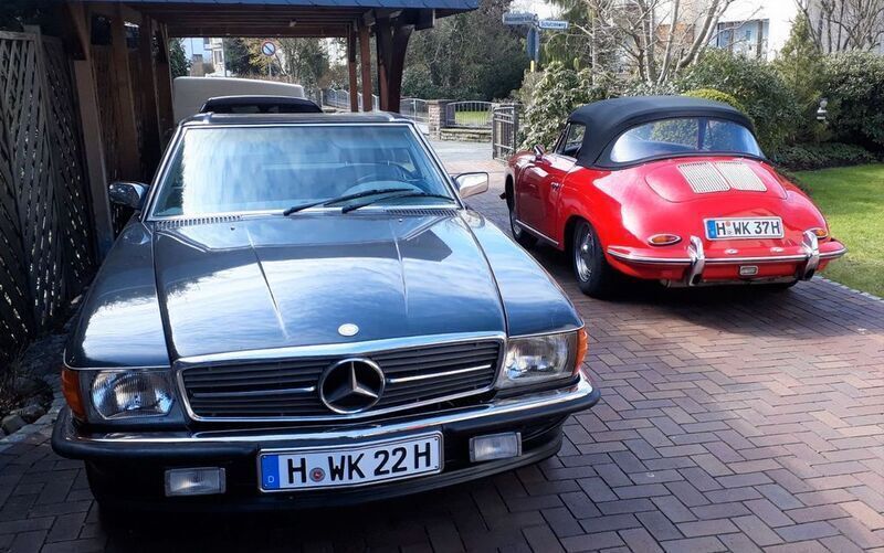 Grau Gebraucht 1986 Mercedes 560 Cabrio | 34.800 € - Bild 1/4