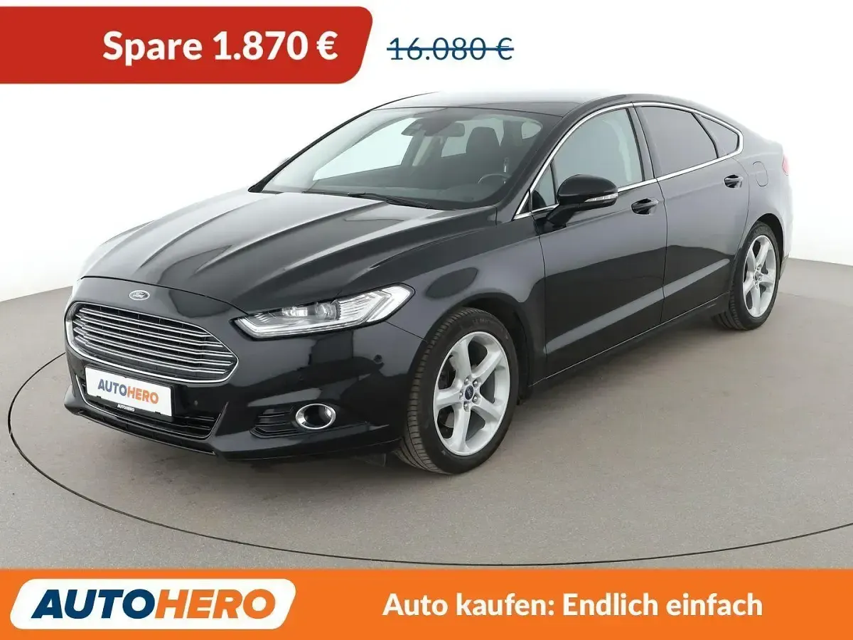 Brugt Ford Mondeo Titanium 160 HK (117 kW) 2018 Sedan