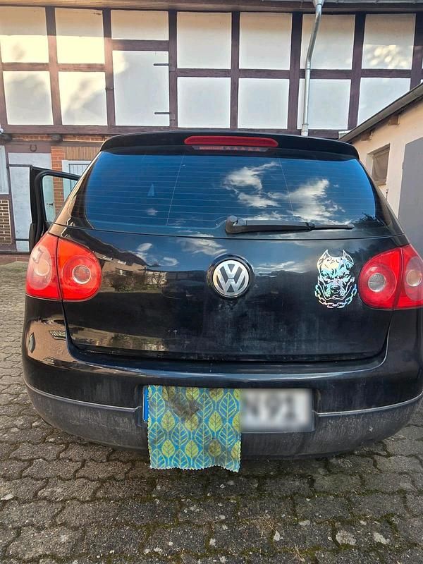 Gebraucht VW Golf V 2004 Schwarz Kleinwagen