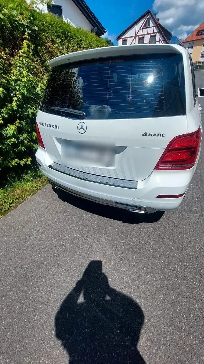 Gebraucht Mercedes GLK220 170 PS (125 kW) 2014 Weiß SUV