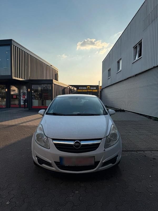 Gebraucht Opel Corsa 80 PS (58 kW) 2009 Weiß Kleinwagen