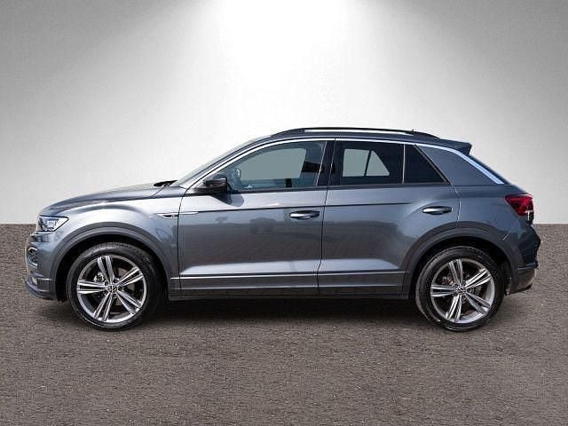 Gebraucht VW T-Roc R-line 150 PS (110 kW) 2021 Indiumgrau metallic (metallic) SUV