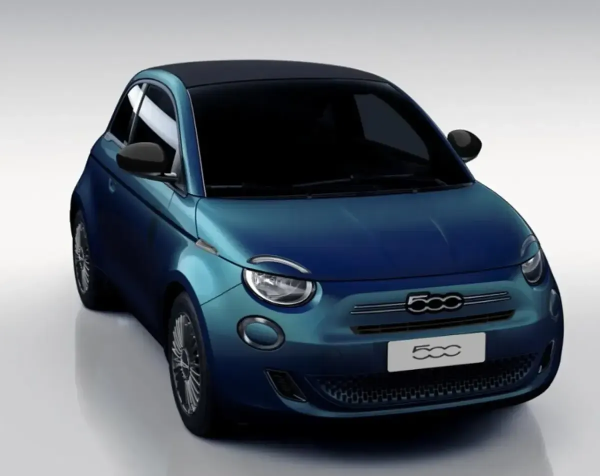 Neu Fiat 500C Icon 65 PS (47 kW) 2026 Ozean grün metallic Cabrio