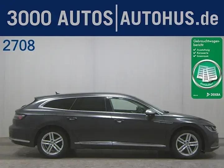 Mangangrau metallic (metallic) Gebraucht 2021 VW Arteon R-line Coupé | 34.500 € (Fairer Preis) - Bild 1/4