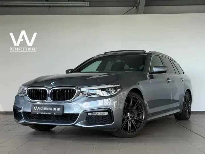 Weiß Gebraucht 2017 BMW 530 M Sport Limousine | 30.980 € - Bild 1/4