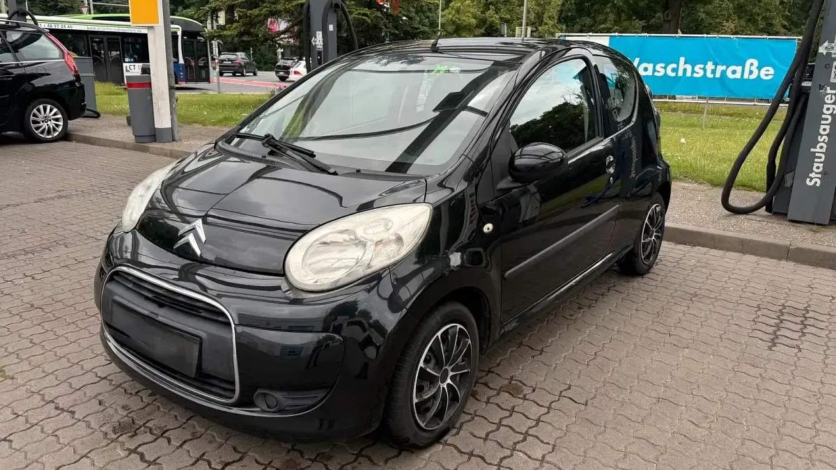 Gebraucht Citroën C1 69 PS (50 kW) 2009 Schwarz Kleinwagen