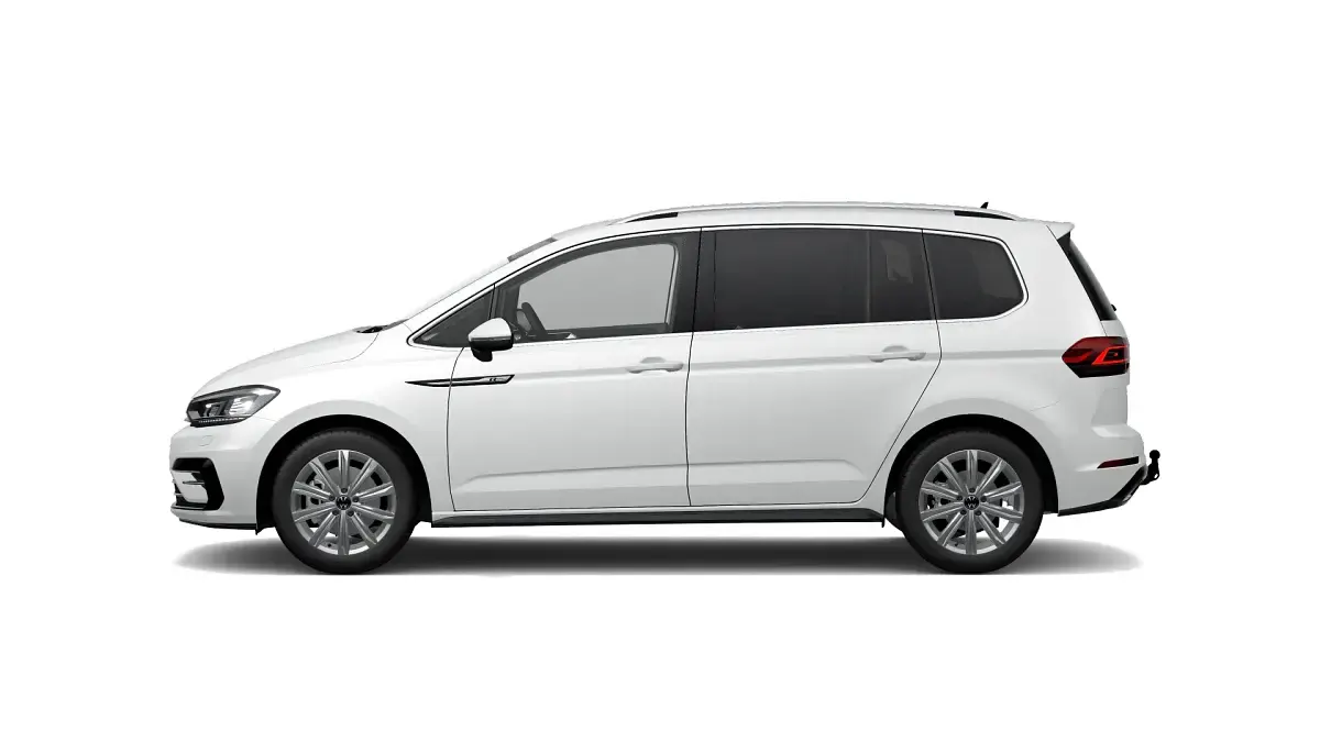 Gebraucht VW Touran Highline 150 PS (110 kW) 2022 Pure white Van / Kleinbus