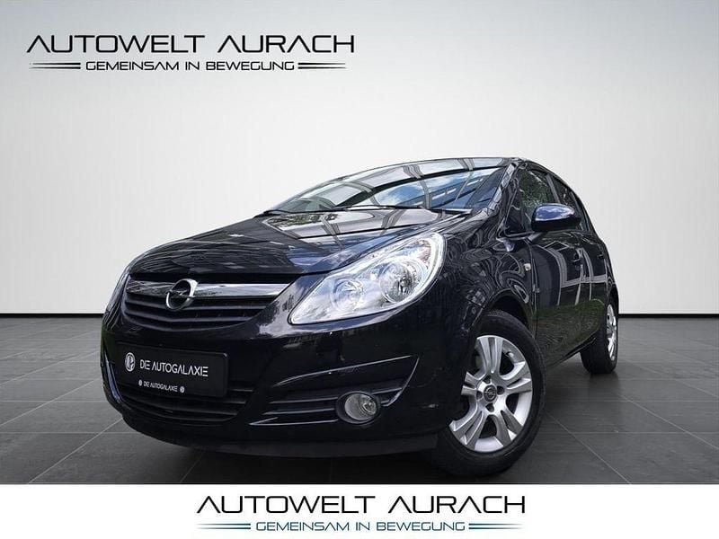 Gebraucht Opel Corsa 86 PS (63 kW) 2010 Schwarz Kleinwagen