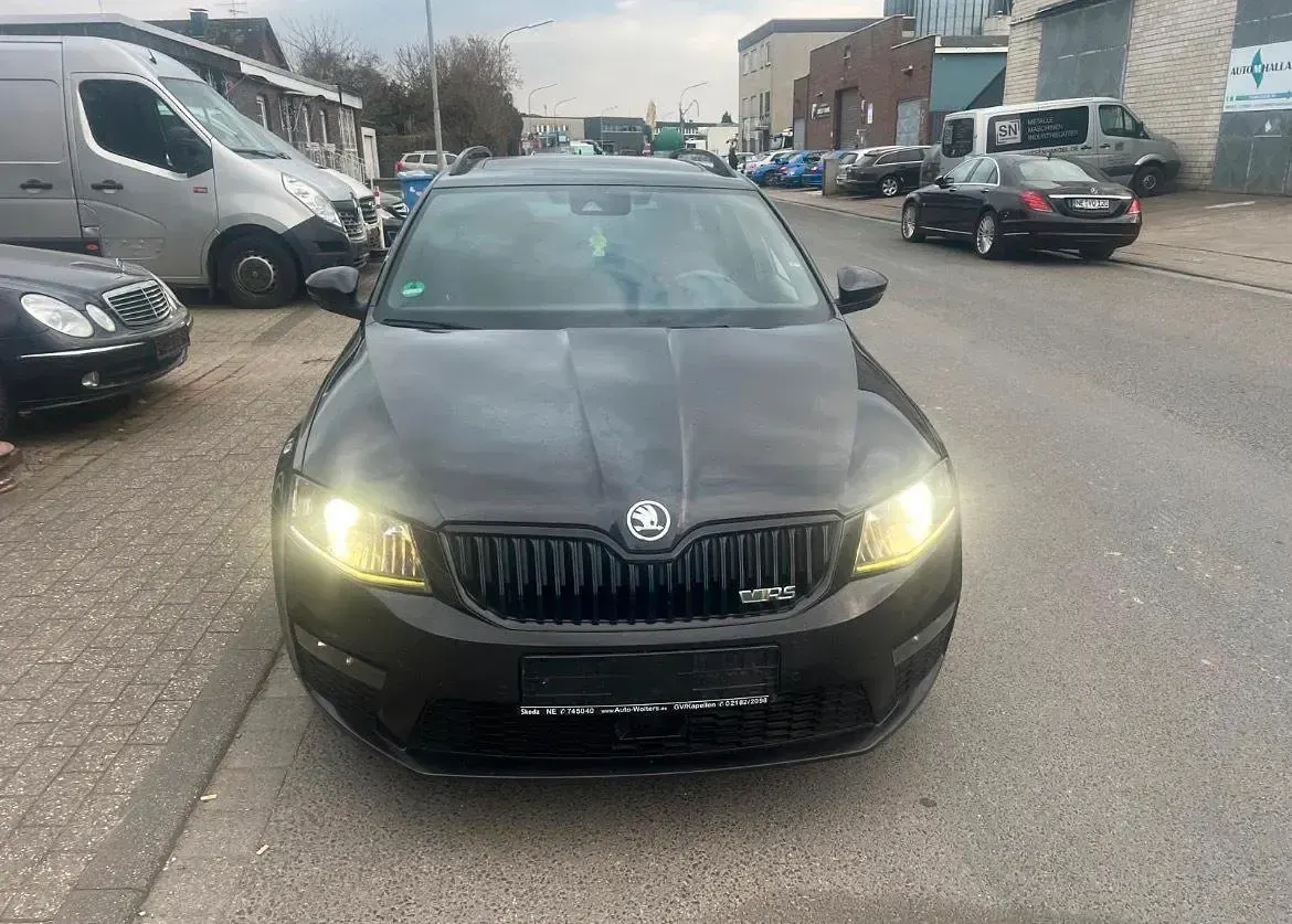 Gebraucht Skoda Octavia RS 184 PS (135 kW) 2014 Schwarz Kombi