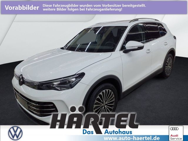 Pure white, solid Gebraucht 2024 VW Tiguan Elegance SUV | 36.900 € (Fairer Preis) - Bild 1/4