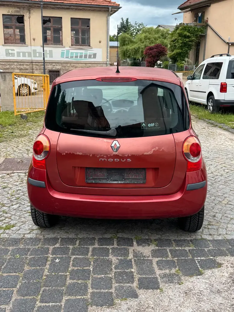 Gebraucht Renault Modus 75 PS (55 kW) 2004 Rot Van / Kleinbus