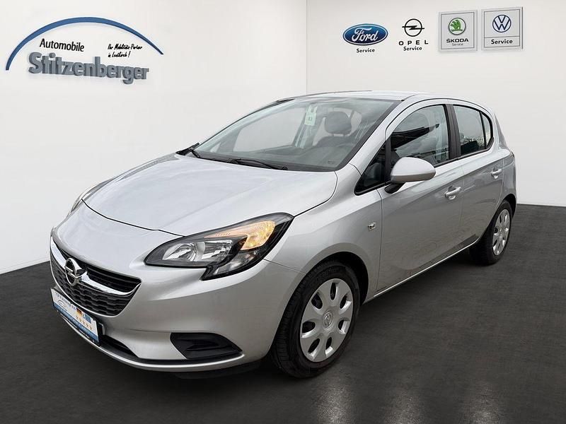 Gebraucht Opel Corsa Edition 90 PS (66 kW) 2017 Argon silber (metallic) Kleinwagen