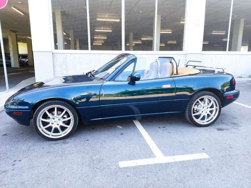 Blau Gebraucht 1995 Mazda MX5 Cabrio | 9.990 € - Bild 1/4