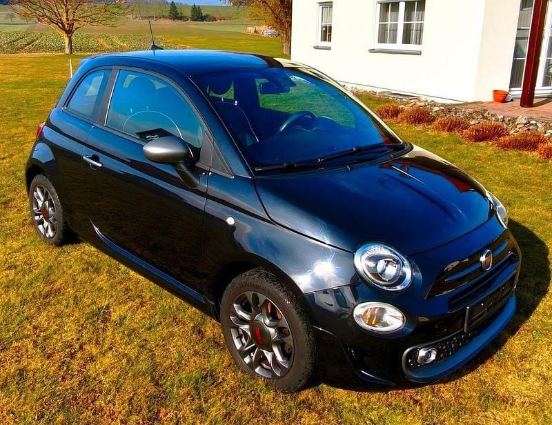 Gebraucht Fiat 500 S 69 PS (50 kW) 2019 Schwarz Kleinwagen