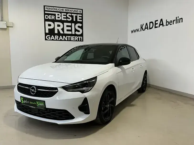 Gebraucht Opel Corsa GS Line 101 PS (74 kW) 2023 Jade weiss/arktis weiss (metallic) Kleinwagen