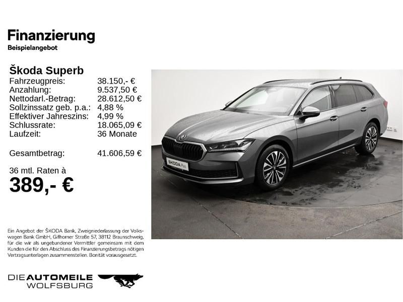 Gebraucht Skoda Superb Selection 150 PS (110 kW) 2025 Kombi