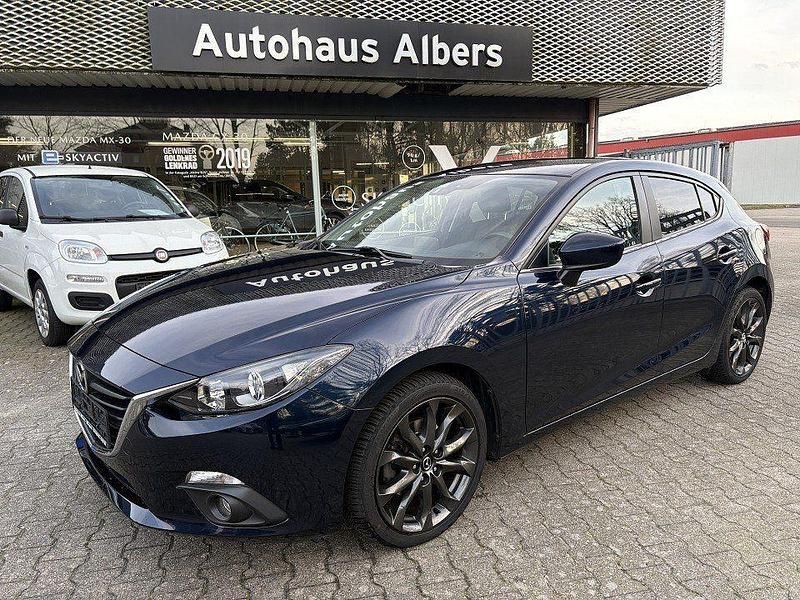 Gebraucht Mazda 3 Center-Line 165 PS (121 kW) 2016 Mitternachtsblau metallic Limousine