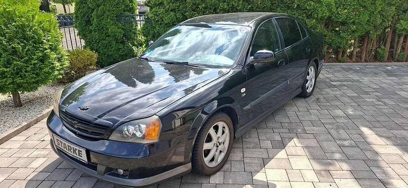 Brilliantschwarz Gebraucht 2006 Chevrolet Evanda CDX Limousine | 1.999 € - Bild 1/4