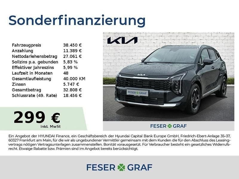 Pentametal grau Neu 2025 Kia Sportage Spirit SUV | 38.450 € (Guter Preis) - Bild 1/4