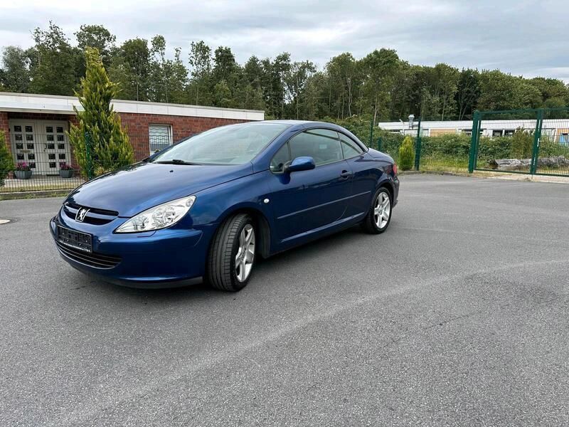 Blau Gebraucht 2004 Peugeot 307 CC Cabrio | 1.799 € (Superpreis) - Bild 1/4