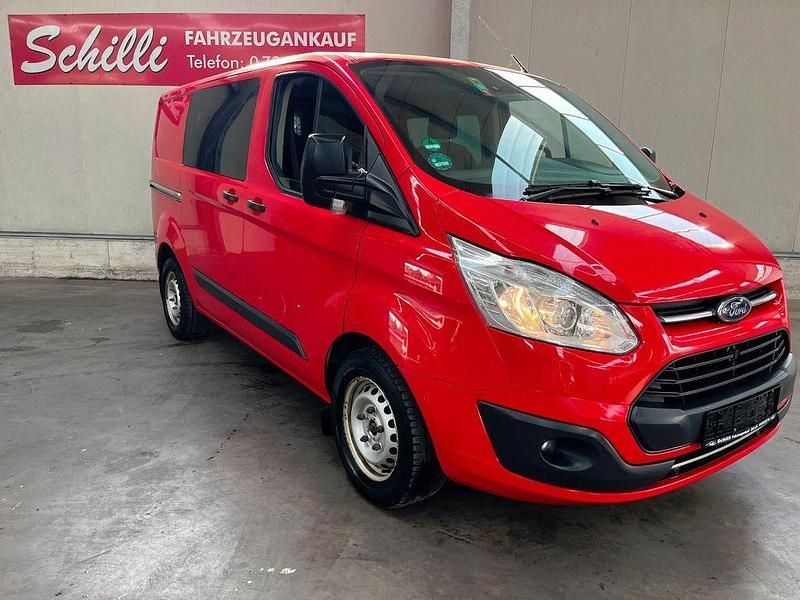 Gebraucht Ford Transit Custom Trend 131 PS (96 kW) 2016 Rot Van / Kleinbus