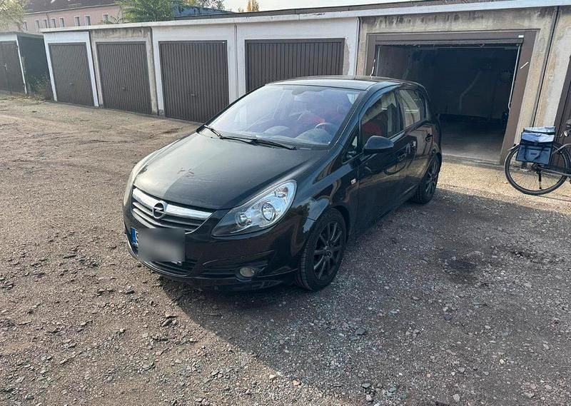 Schwarz Gebraucht 2008 Opel Corsa Kleinwagen | 2.499 € (Fairer Preis) - Bild 1/4