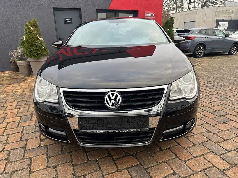 Gebraucht VW Eos Sport 122 PS (89 kW) 2009 Schwarz Cabrio