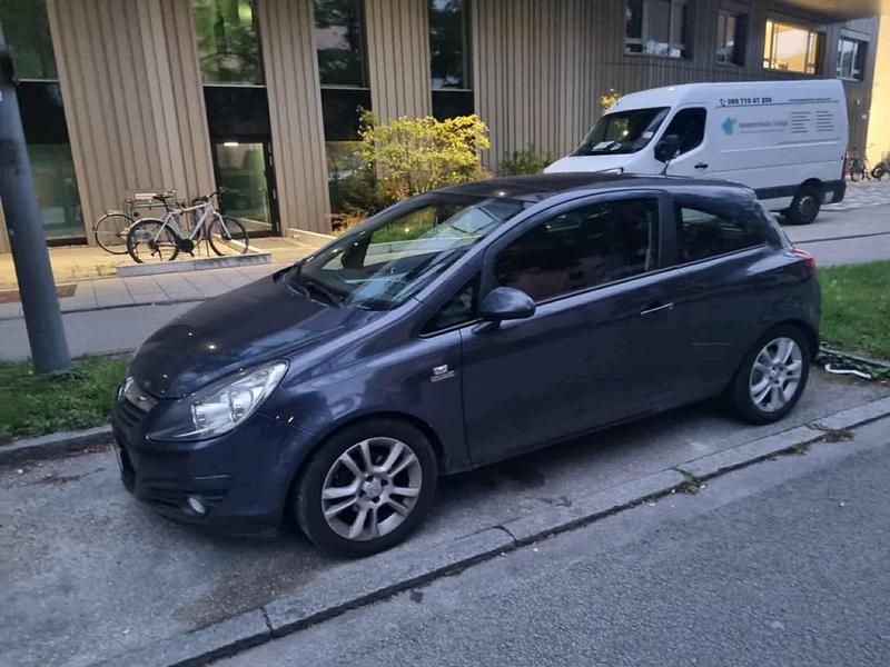 Blau Gebraucht 2008 Opel Corsa Kleinwagen | 2.250 € (Guter Preis) - Bild 1/4