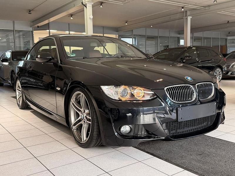 Schwarz Gebraucht 2008 BMW 335 Cabriolet Sport Line Cabrio | 27.999 € - Bild 1/4