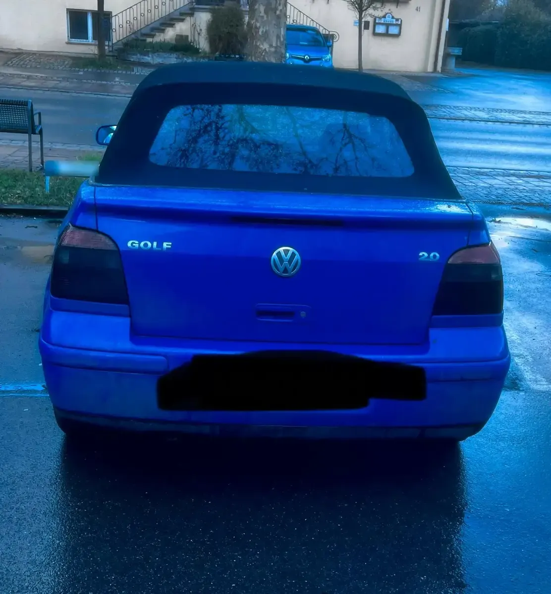 Używany VW Golf 2001 Niebieski Kabriolet