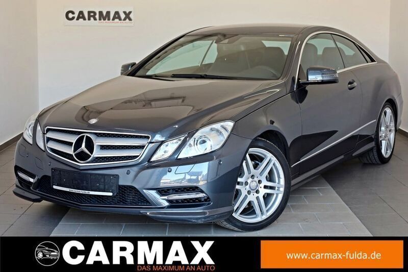 Grau Gebraucht 2013 Mercedes E350 AMG line Coupé | 18.200 € (Superpreis) - Bild 1/4