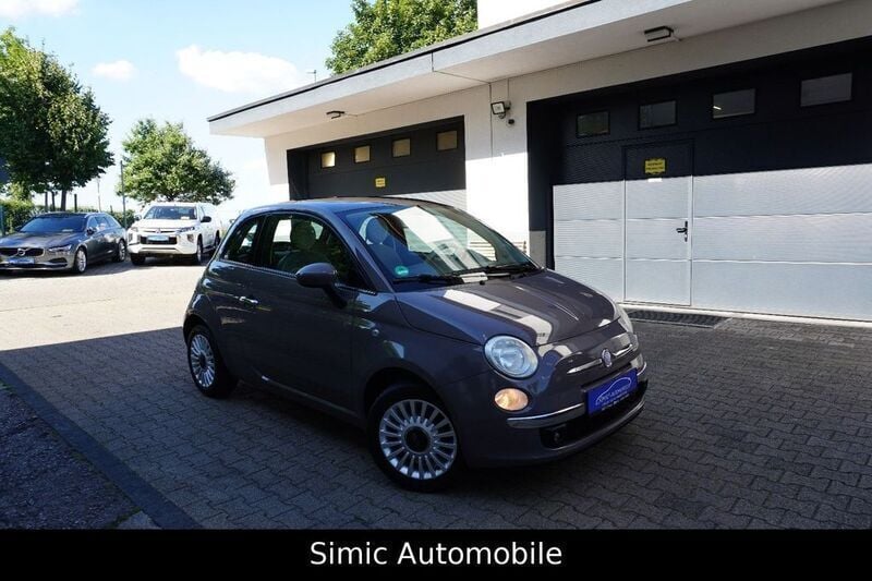 Grigio galante Gebraucht 2008 Fiat 500 Lounge Kleinwagen | 2.450 € - Bild 1/4