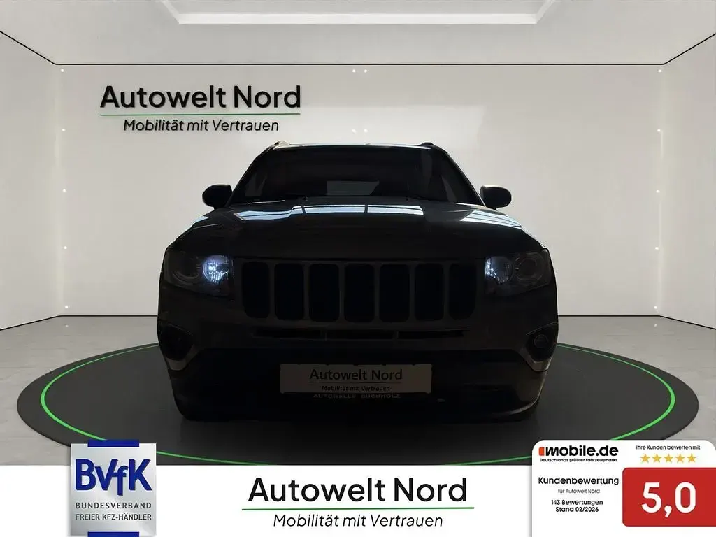 Gebraucht Jeep Compass Limited 163 PS (119 kW) 2012 Mineral gray met. clear coat SUV