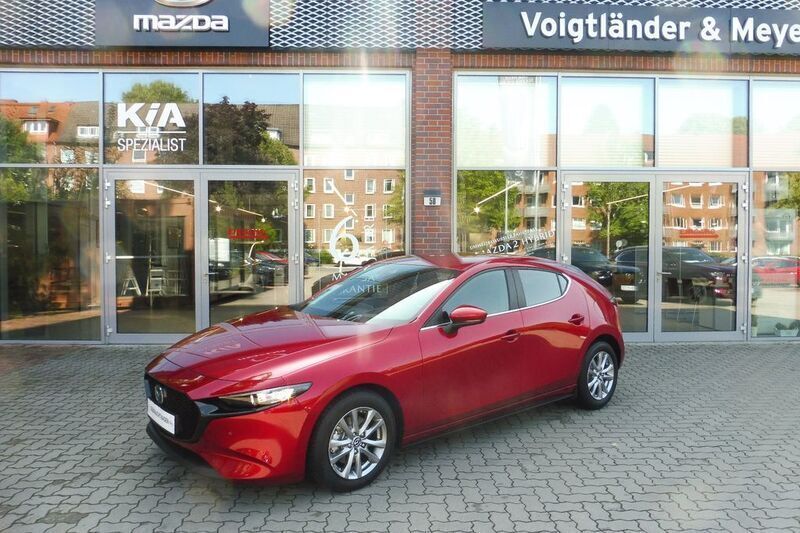 Rot Gebraucht 2019 Mazda 3 Limousine | 18.985 € (Fairer Preis) - Bild 1/4
