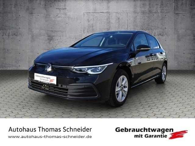 Schwarz Gebraucht 2022 VW Golf VIII Life Limousine | 19.980 € (Fairer Preis) - Bild 1/4