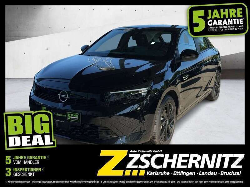 Lackierung schwarz perla nera/ Gebraucht 2024 Opel Corsa Kleinwagen | 16.890 € (Guter Preis) - Bild 1/4