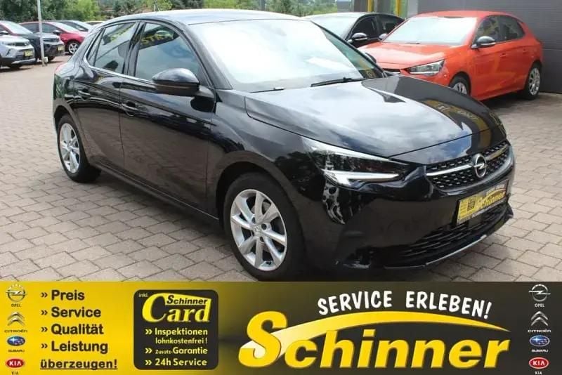 Diamant schwarz metallic Gebraucht 2022 Opel Corsa Elegance Kleinwagen | 16.990 € (Fairer Preis) - Bild 1/2