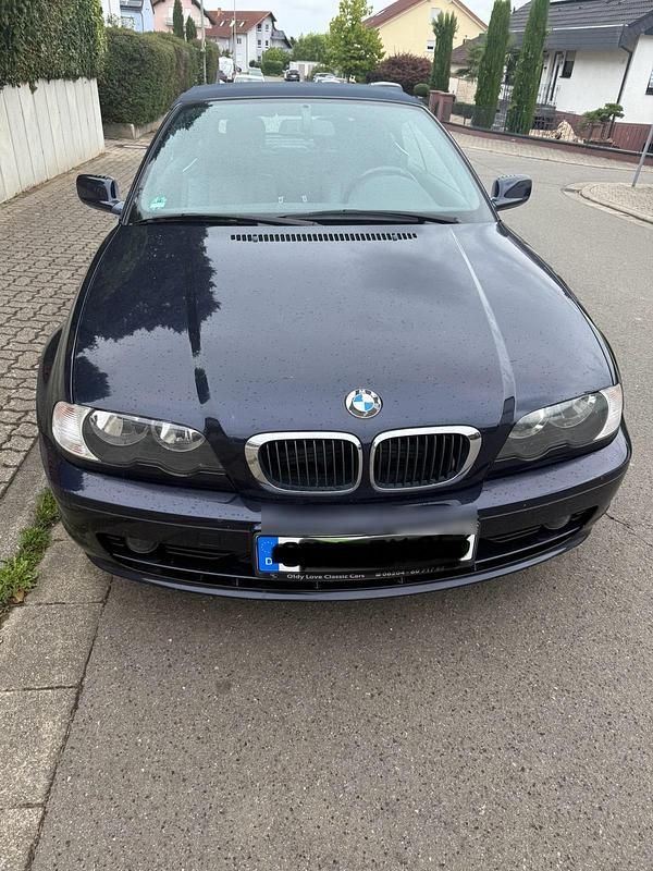 Blau Gebraucht 2002 BMW 318 Cabriolet Cabrio | 2.800 € (Superpreis) - Bild 1/4
