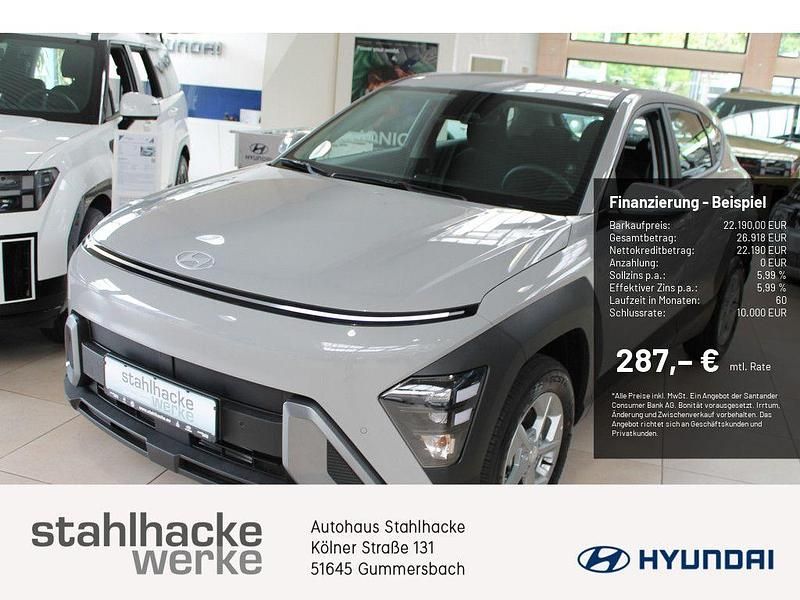 Grau Neu 2025 Hyundai Kona Select SUV | 22.190 € (Guter Preis) - Bild 1/4