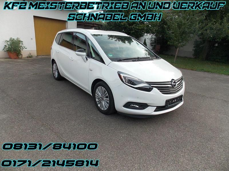 Weiß Gebraucht 2017 Opel Zafira Innovation Van / Kleinbus | 13.500 € (Fairer Preis) - Bild 1/4