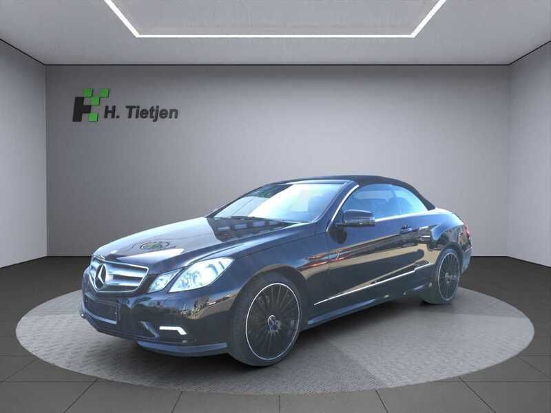 Schwarz Gebraucht 2011 Mercedes E350 Avantgarde Cabrio | 19.990 € (Teuer) - Bild 1/4