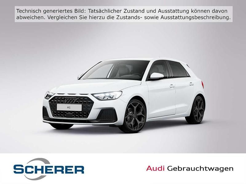 Gletscherweiß metallic Gebraucht 2024 Audi A1 Advanced Plus Limousine | 25.890 € (Fairer Preis) - Bild 1/4