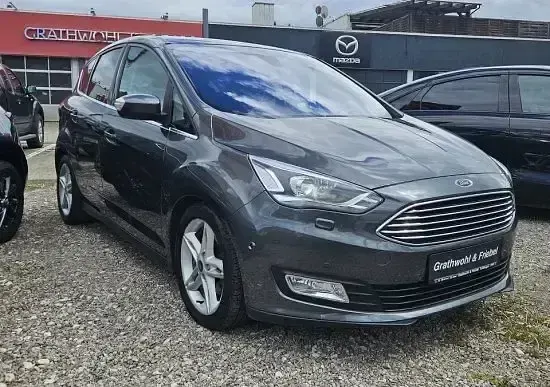 Gebraucht Ford C-MAX Titanium 170 PS (125 kW) 2017 Grau Van / Kleinbus